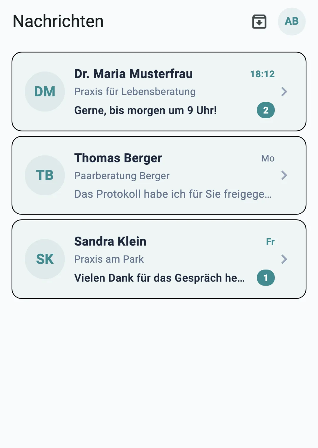 Sicher schreiben — ohne WhatsApp.